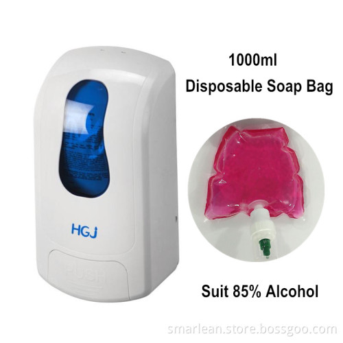 1000ml hand commercial soap dispenser